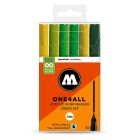 Molotow ONE4ALL Acrylstiften Green Set van 6 Groen tinten - 2mm