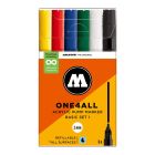 Molotow ONE4ALL™ 2mm Marker 6x Basic-Set 1