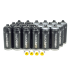 MTN Hardcore Zwart & Zilver Throwie 18x Pakket