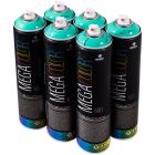 MTN Mega Colors - 6x Turquoise Pakket