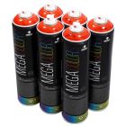 MTN Mega Colors - 6x Rood Pakket
