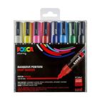 Posca PC-5M 2.5mm 8x Marker Set