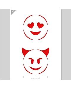 Emoji's Sjabloon - A5 Formaat