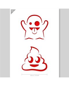 Emoji's Sjabloon - A5 Formaat
