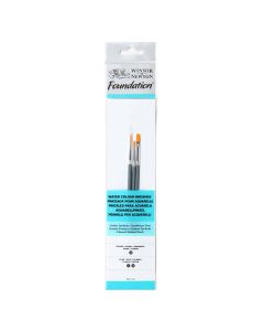 Winsor & Newton Foundation Aquarel penselen set van 3 stuks