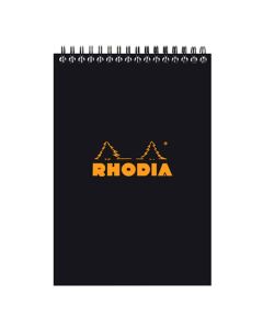 Rhodia Classic notitieblok A5 - Lijnen bedrukt & zwarte kaft