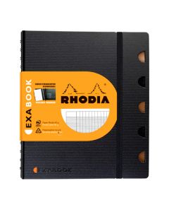 Rhodia ExaBook - A4+ Zwarte rechthoek geruit