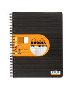 Rhodia ExaBook Refill - A4+ Zwarte rechthoek geruit