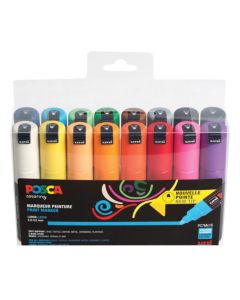 Posca PC-7M Marker set – 16 kleuren