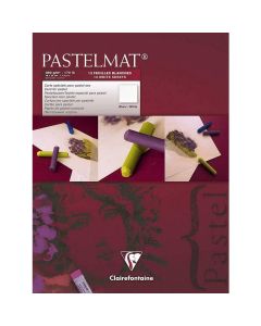 Clairefontaine Pastelmat pad No.3 - 18x24cm - Wit