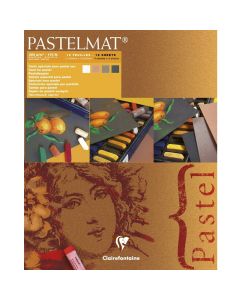 Clairefontaine Pastelmat pad No.2 - 24x30cm - Bruin