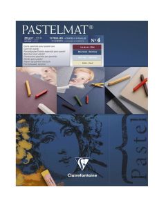 Clairefontaine Pastelmat pad No.4 - 18x24cm - Blauw