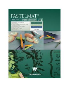 Clairefontaine Pastelmat pad No.5 - 18x24cm - Groen