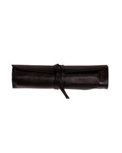 Rhodia Flying Spirit Leather Pencil Roll - Zwart