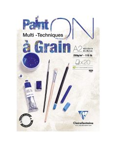 Clairefontaine Paint-ON A2 Blok - a Grain