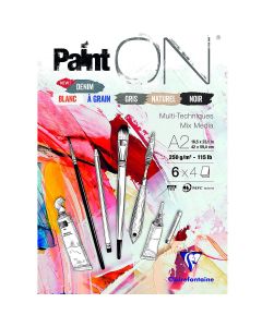 Clairefontaine Paint-ON A2 Blok - 6 Kleuren