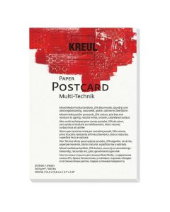 KREUL Paper Postcard - 20 vellen DIN A6