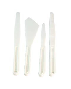 KREUL Plastic Schilderspaletmes Set - 4 stuks