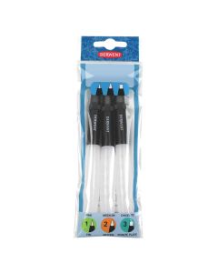 Derwent Aqua Penselen - 3-delige set