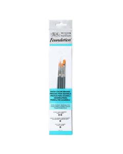 Winsor & Newton Foundation Aquarel penselen set van 4 stuks