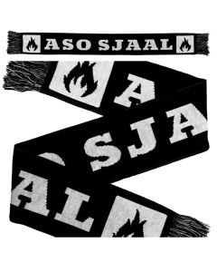 Aso Sjaal - Zwart/Wit