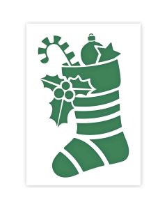 Kerstsok Sjabloon in 3 maten