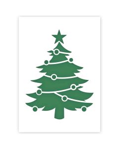 Kerstboom Sjabloon in 3 maten