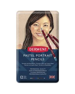 Derwent pastel potloden set van 12 huidskleuren