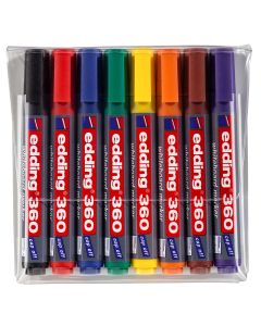 Edding 360 Whiteboard Marker set van 8 kleuren