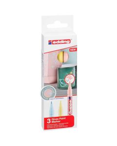 Edding 751 paint marker set van 3 pastelkleuren