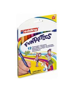 Edding Funtastics dunne viltstiften set van 12