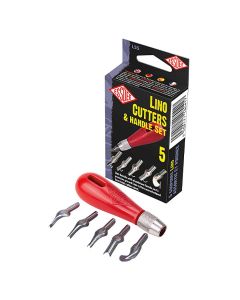 Essdee Lino 5 gutsmesjes en handvat set