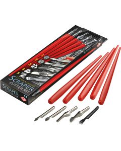 Essdee Scraperboard messenset