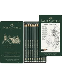 Faber-Castell 9000 Grafietpotloden Art set van 12 stuks