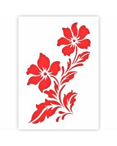 Bloemen Sjabloon in 3 maten