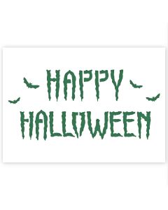 Happy Halloween Sjabloon in 3 maten