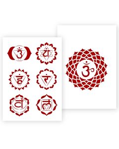 Chakra Sjabloon in 3 maten