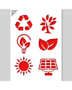 Groene Energie Sjabloon - A3 Formaat