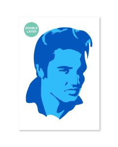 Elvis Presley Sjabloon - A3 Formaat - 2 Lagen
