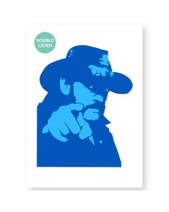 Lemmy Motörhead Sjabloon - A3 Formaat - 2 Lagen