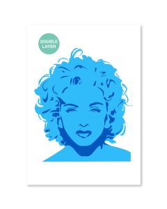 Madonna Sjabloon - A3 Formaat - 2 Lagen