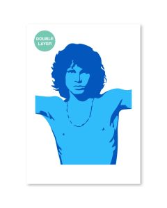 Jim Morrison Sjabloon - A3 Formaat - 2 Lagen