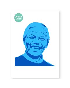 Nelson Mandela Sjabloon - A3 Formaat - 2 Lagen