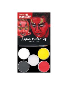 KREUL Fantasy Aqua Make Up Schmink - Devil set