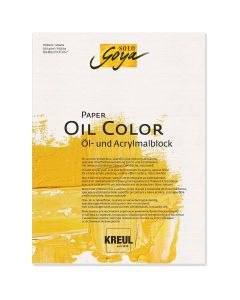 SOLO GOYA Paper Oil Color 24 x 32 cm - 10 sheets 300 g/m2