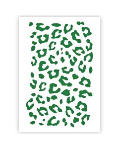 Luipaardprint Sjabloon in 3 maten