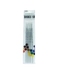 Liquitex Basics Acrylverf penselen set van 5 stuks