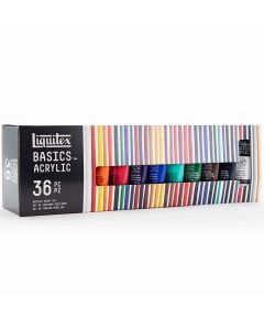 Liquitex Basics Acrylverf set van 36 kleuren - 22ml