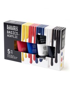 Liquitex Basics Acrylverf set van 5 kleuren - 75ml