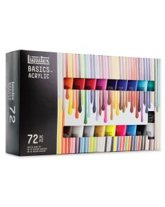 Liquitex Basics Acrylverf set van 72 kleuren - 22ml